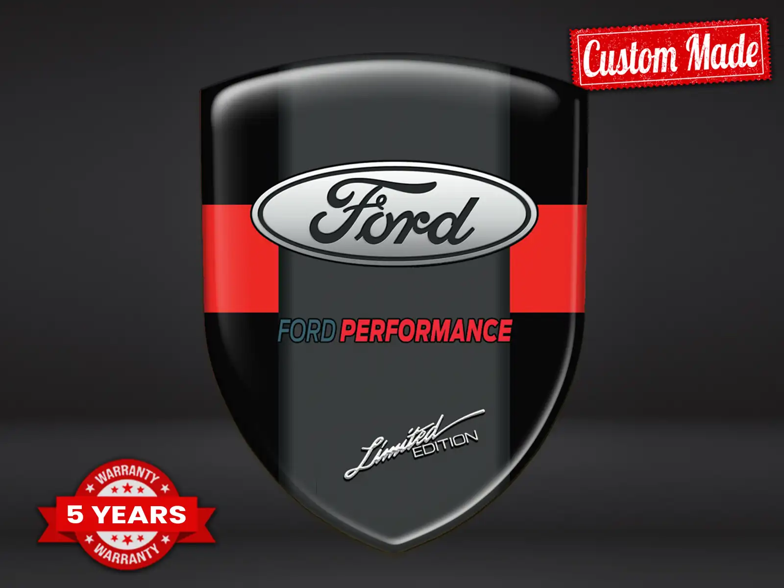 Ford Custom Scheibenaufkleber Stil Max Pro Langlebig
